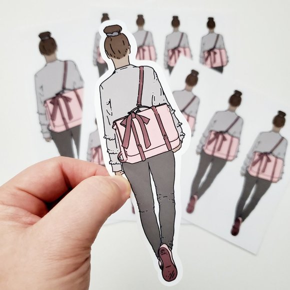 LB073 She Walks Her Path, Creates Her Own Future Poshmark Sticker [Price Firm] - Picture 7 of 10